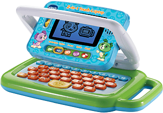 VTECH 2-in-1 Touch-Laptop Lernlaptop, Mehrfarbig