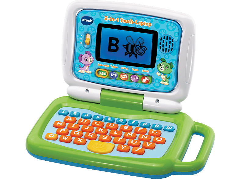 VTECH 2in1 TouchLaptop Lernlaptop, Mehrfarbig Spiel &