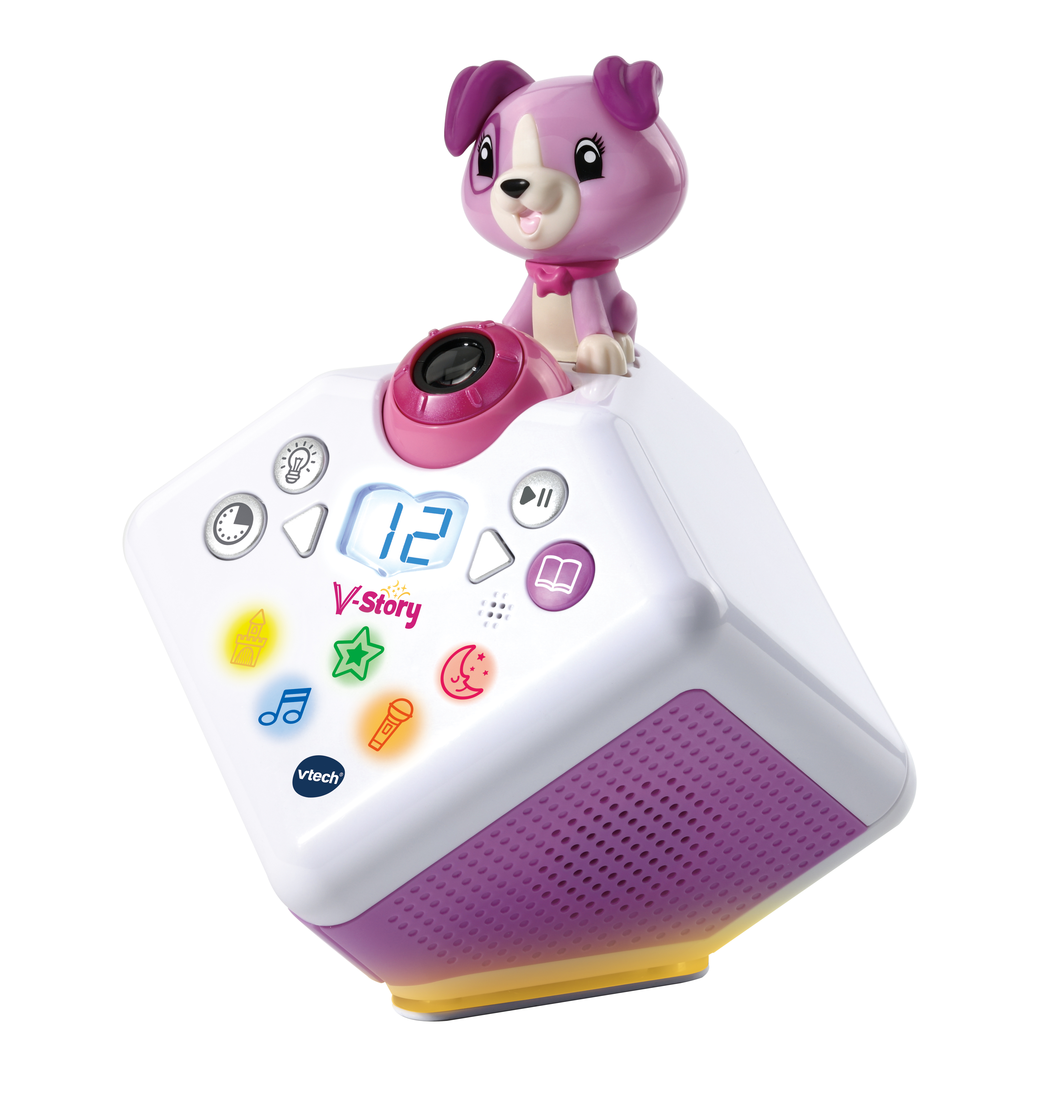 VTECH V-Story, die Hörspielbox pink Hörspielbox, Mehrfarbig
