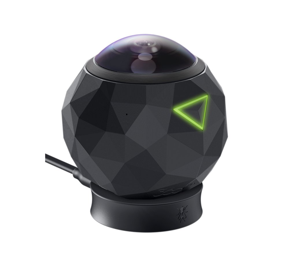 Cámara deportiva - NK 360Fly 4K, Sensor CMOS 12 MP, Vídeo 4K 360º, Zoom digital 4x, Wi-Fi, IP67, Negro