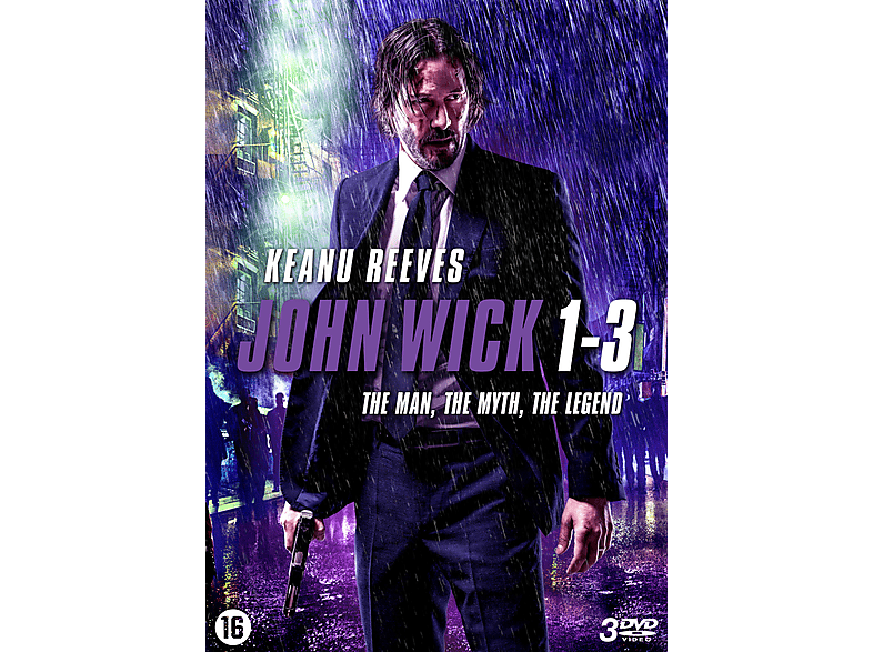 John Wick 1+2+3 - DVD