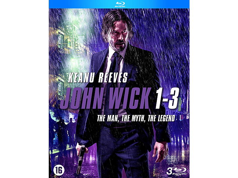 John Wick 1+2+3 - Blu-ray