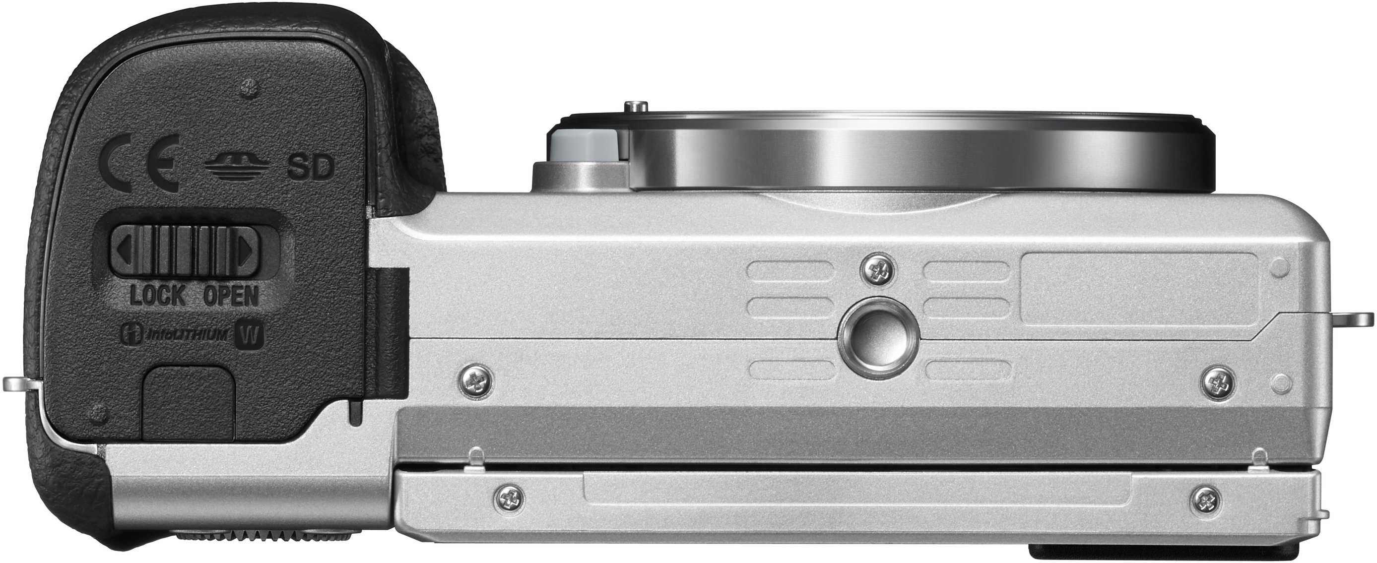 SONY Alpha 6100 Kit (ILCE-6100L) Systemkamera mit Objektiv 16-50 mm, 7,6 cm Display Touchscreen, WLAN