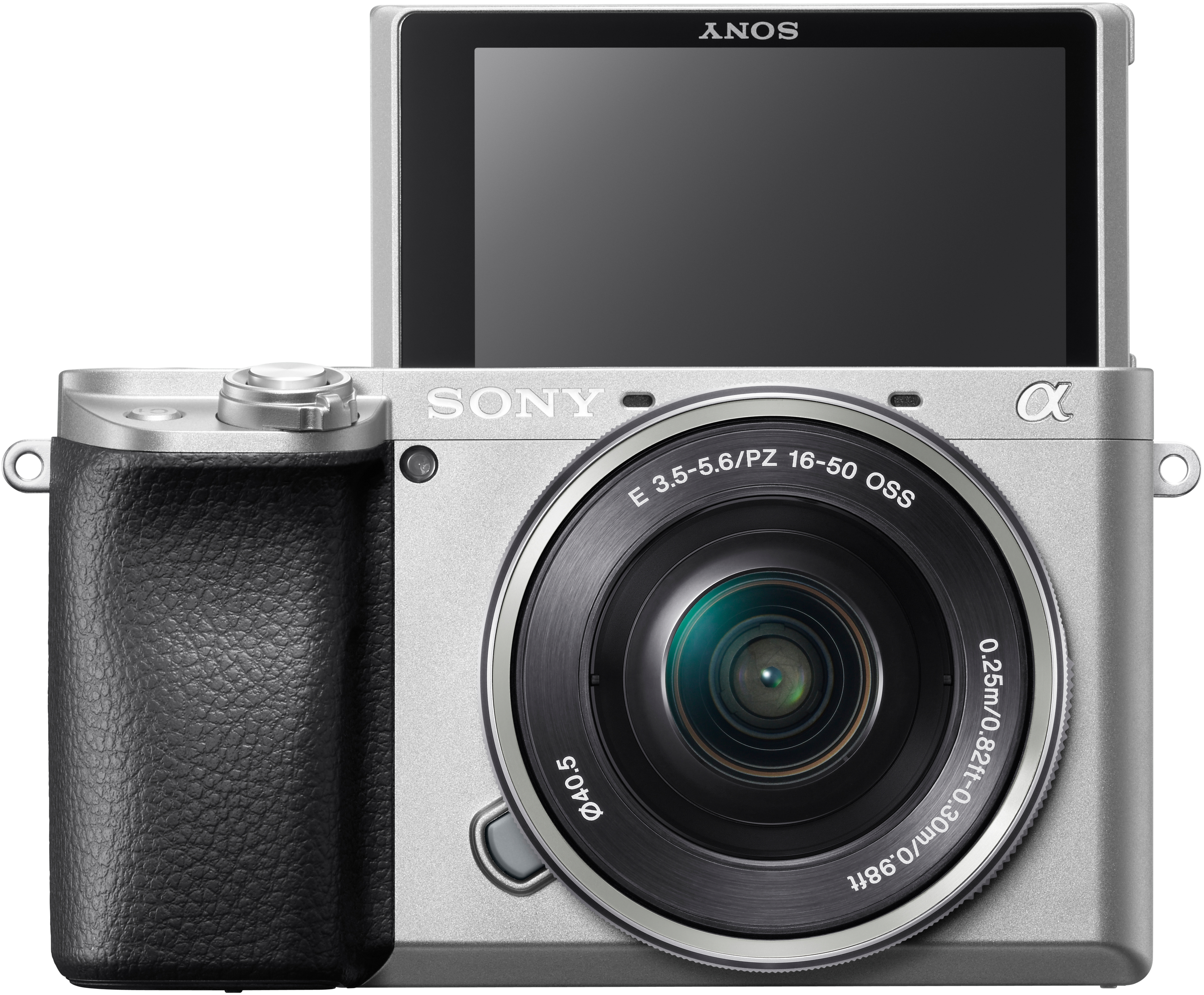 SONY Alpha 6100 Kit (ILCE-6100L) Systemkamera mit Objektiv 16-50 mm, 7,6 cm Display Touchscreen, WLAN