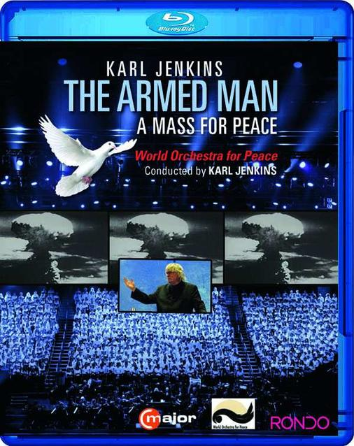 Blu-ray-Cover mit Bild eines Chors und einer Taube.