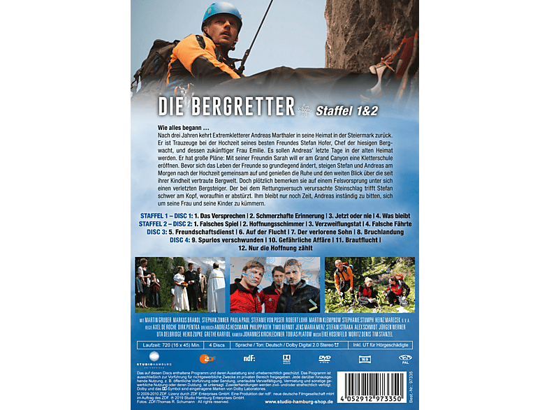 Thumbnail - Die Bergretter Staffel 1 & 2 DVD