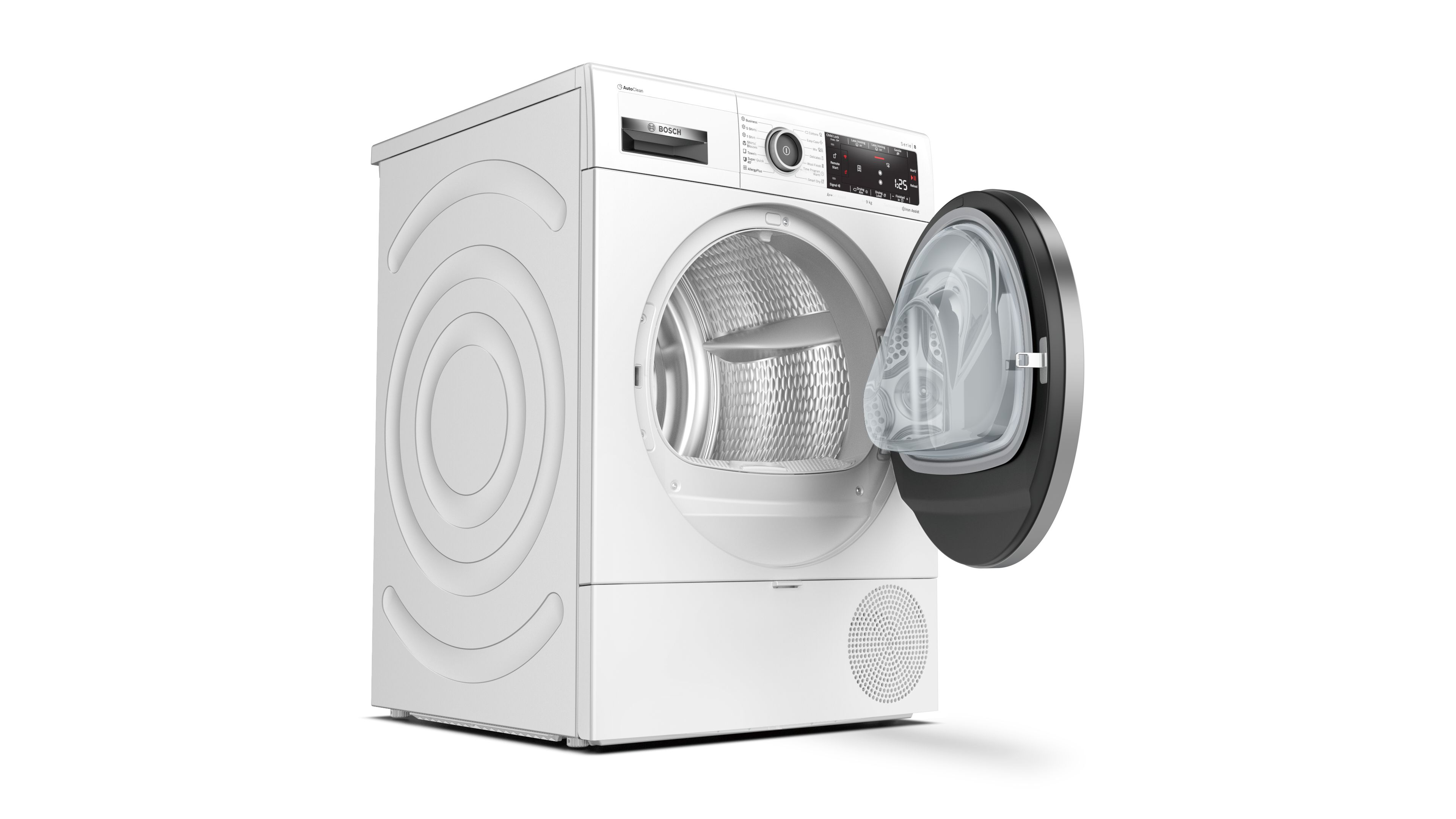 BOSCH WTX87KH1BY Serie8 Hőszivattyús kondenzációs szárítógép