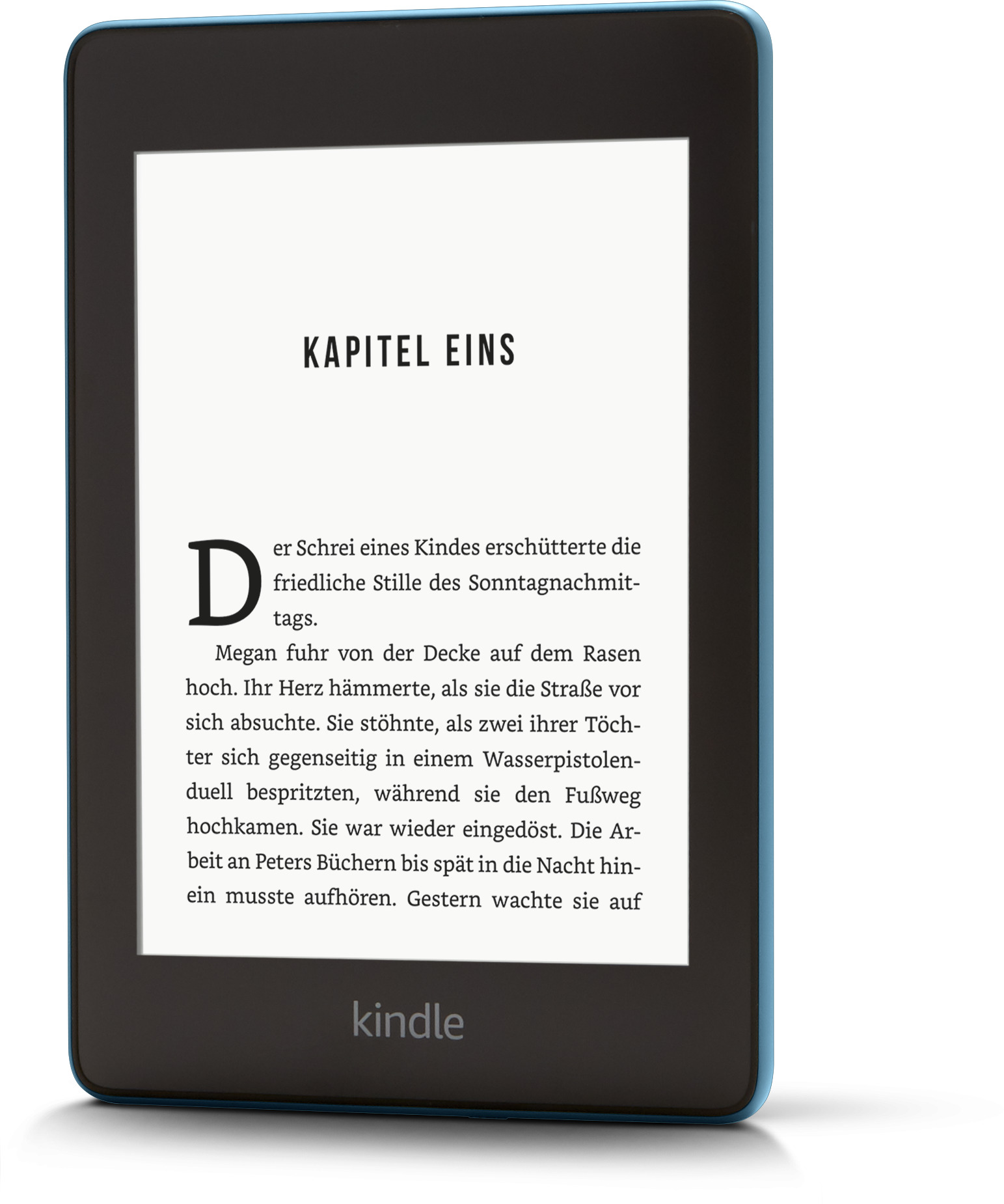 KINDLE Paperwhite, wasserfest, 6 Zoll (15 cm) großes hochauflösendes Display - 8 GB (mit Spezialangeboten, mit Werbung)  8 GB eBook Reader Dunkelblau