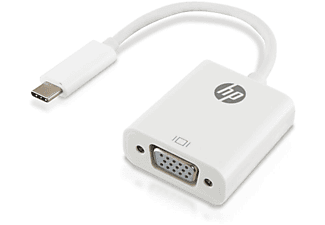 HP USB-C VGA Multi Hub Çevirici Beyaz