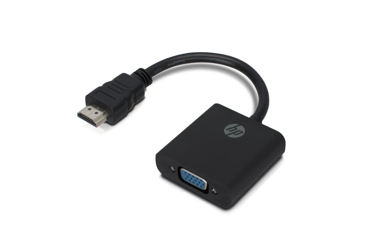 HP HDMI™ to VGA Dönüştürücü Adaptor Siyah