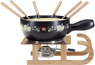 NOUVEL Prairie Sled fleur - Fromage à fondue (Noir)