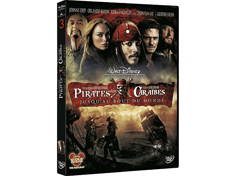 Pirates Des Caraïbes: Jusqu'au Bout Du Monde - DVD
