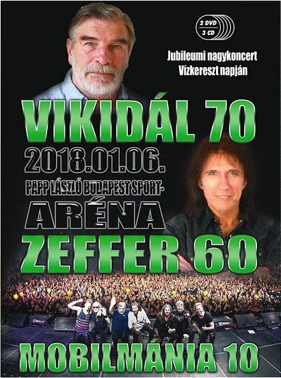 Mobilmánia - Vikidál 70 / Zeffer 60 10 (CD + DVD)