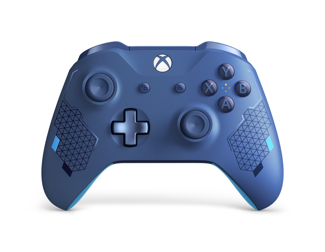 MICROSOFT Xbox Wireless Controller – Sport Blue Special Edition Controller Blau für Xbox One, PC