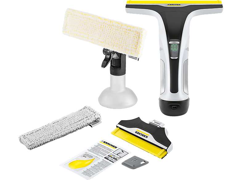 Karcher 1 633 530 0 Wv 6 Premium Fenstersauger Weiss Grau Mediamarkt