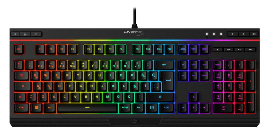 HYPERX Alloy Core RGB Türkçe Oyun Klavyesi