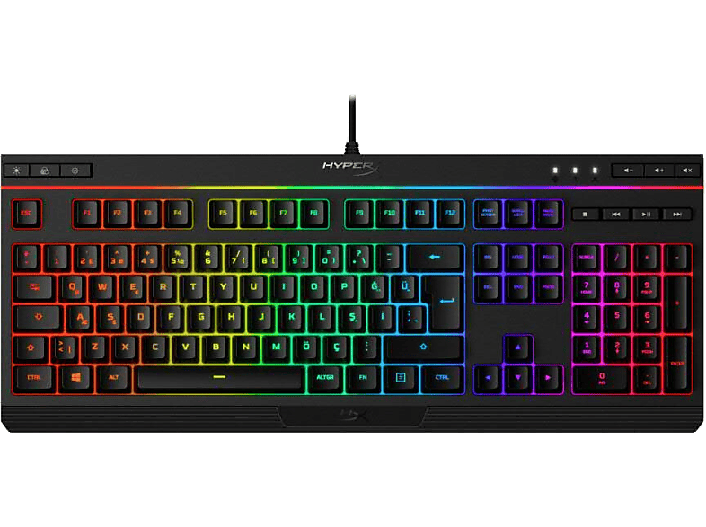 HYPERX Alloy Core RGB Türkçe Oyun Klavyesi