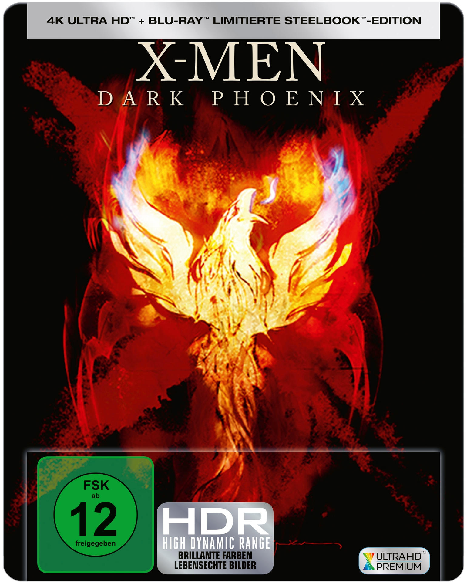 X-Men: Dark Phoenix (Limited Steelbook) 4K Ultra HD Blu-ray + Blu-ray