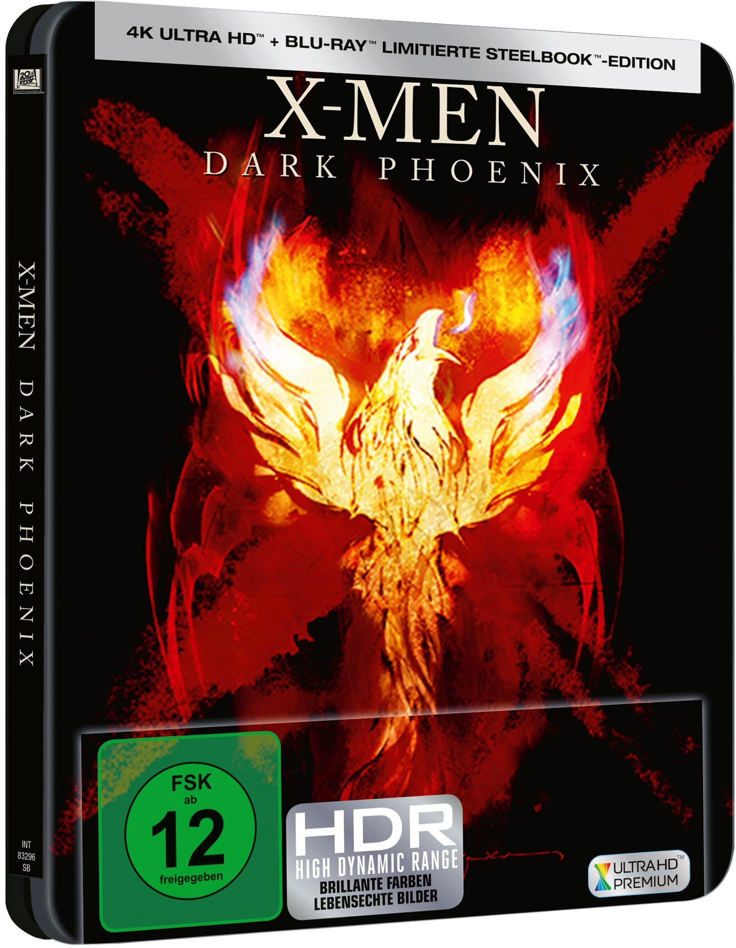 X-Men: Dark Phoenix (Limited Steelbook) 4K Ultra HD Blu-ray + Blu-ray