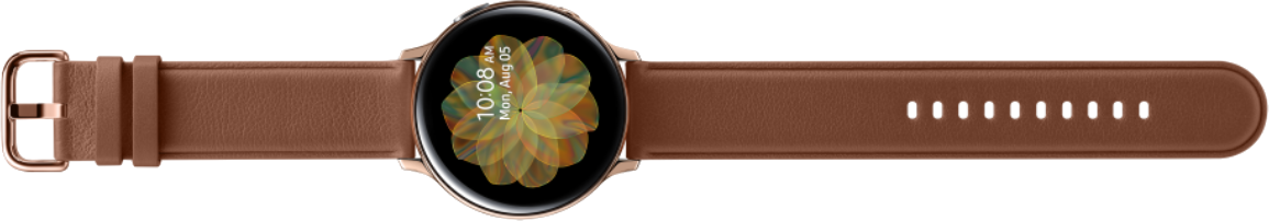 SAMSUNG Galaxy Watch Active 2 okosóra rozsdamentes acél 44 mm, arany (SM-R820)