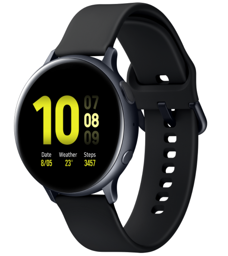 SAMSUNG Galaxy Watch Active 2 okosóra 44 mm, fekete (SM-R820)