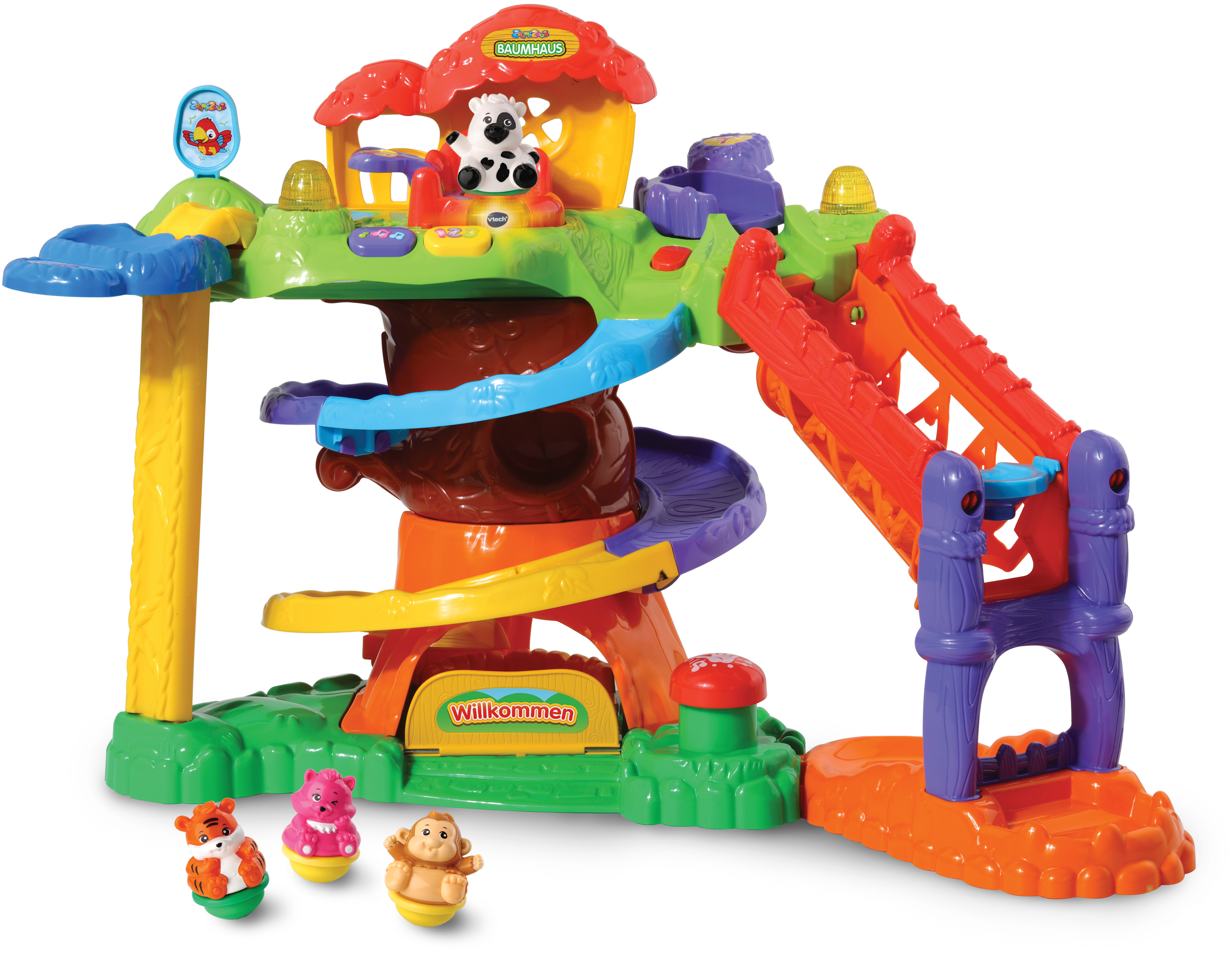 VTECH ZoomiZooz - Baumhaus Tierfigur, Mehrfarbig