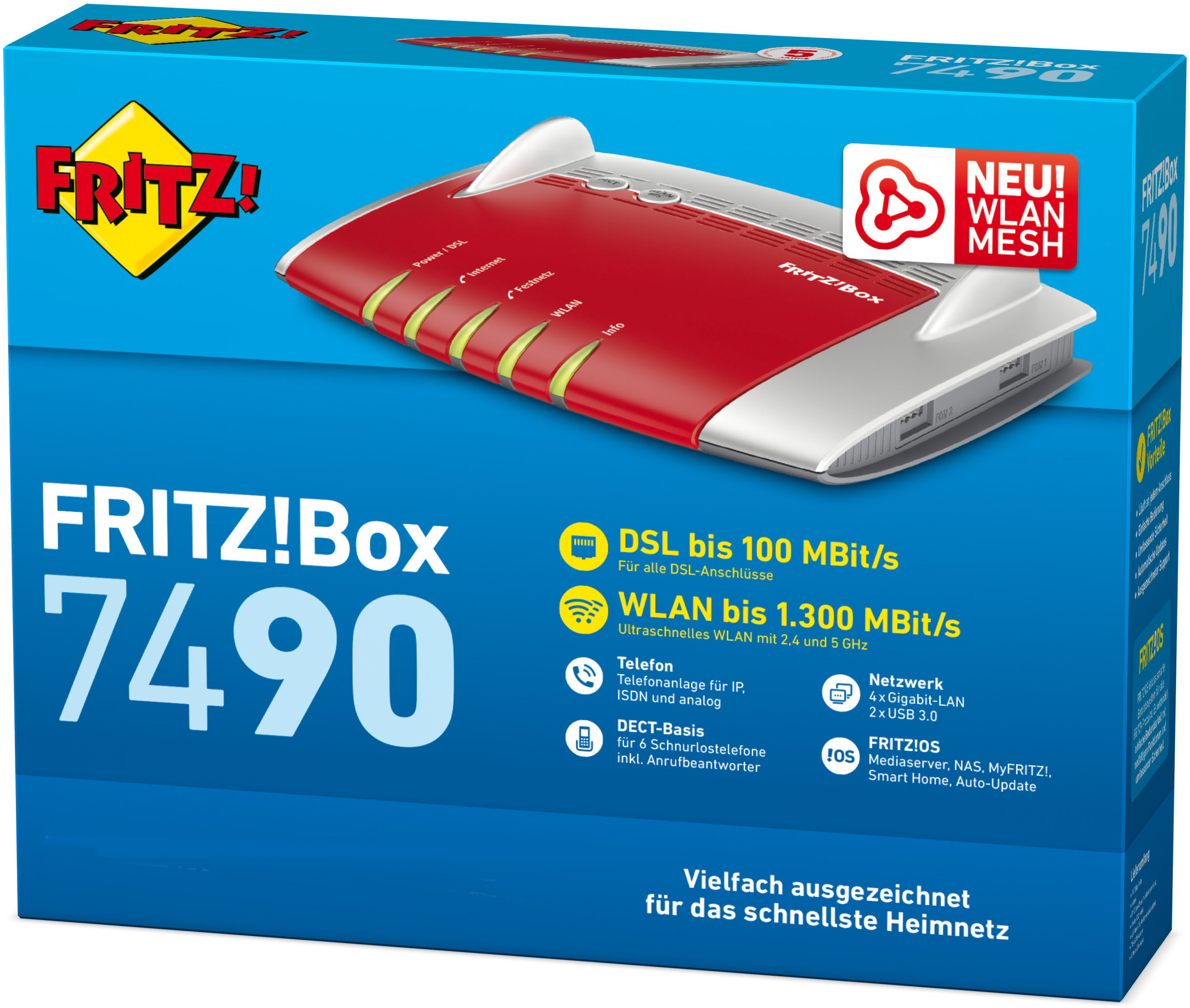 AVM FRITZ!Box 7490 Router