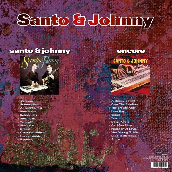 JOHNNY ENCORE / SANTO - - & & Johnny (Vinyl) Santo