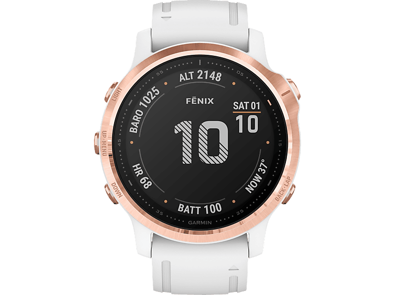 Smartwatch GARMIN Fenix 6s Pro Smartwatch Metall Silikon 108 182