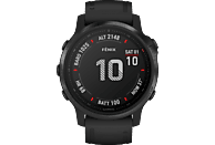 GARMIN Fenix 6s Pro Smartwatch Metall Silikon, 108-182 mm, Schwarz