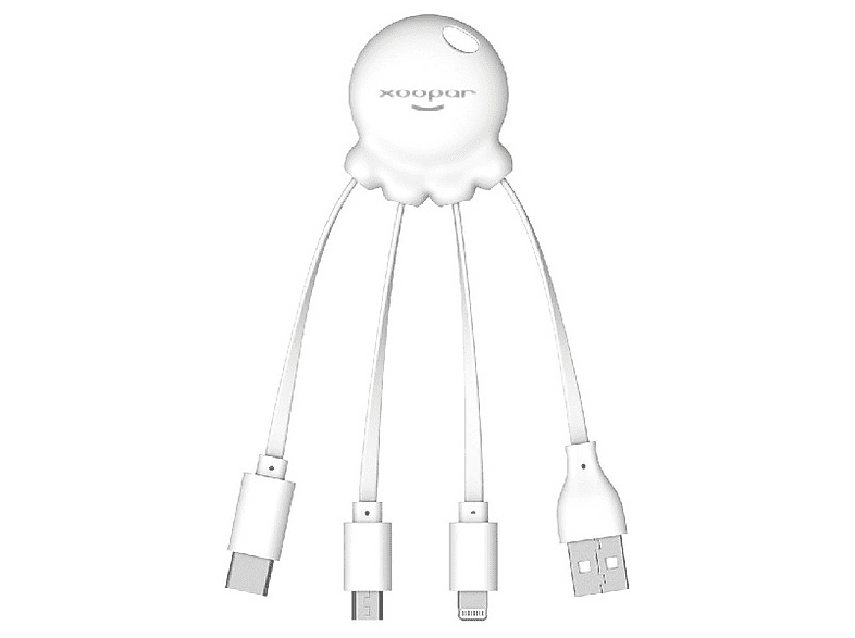 Hub | Xoopar XP6104014A, Multiconector USB, USB-C, MicroUSB y Lightning ...
