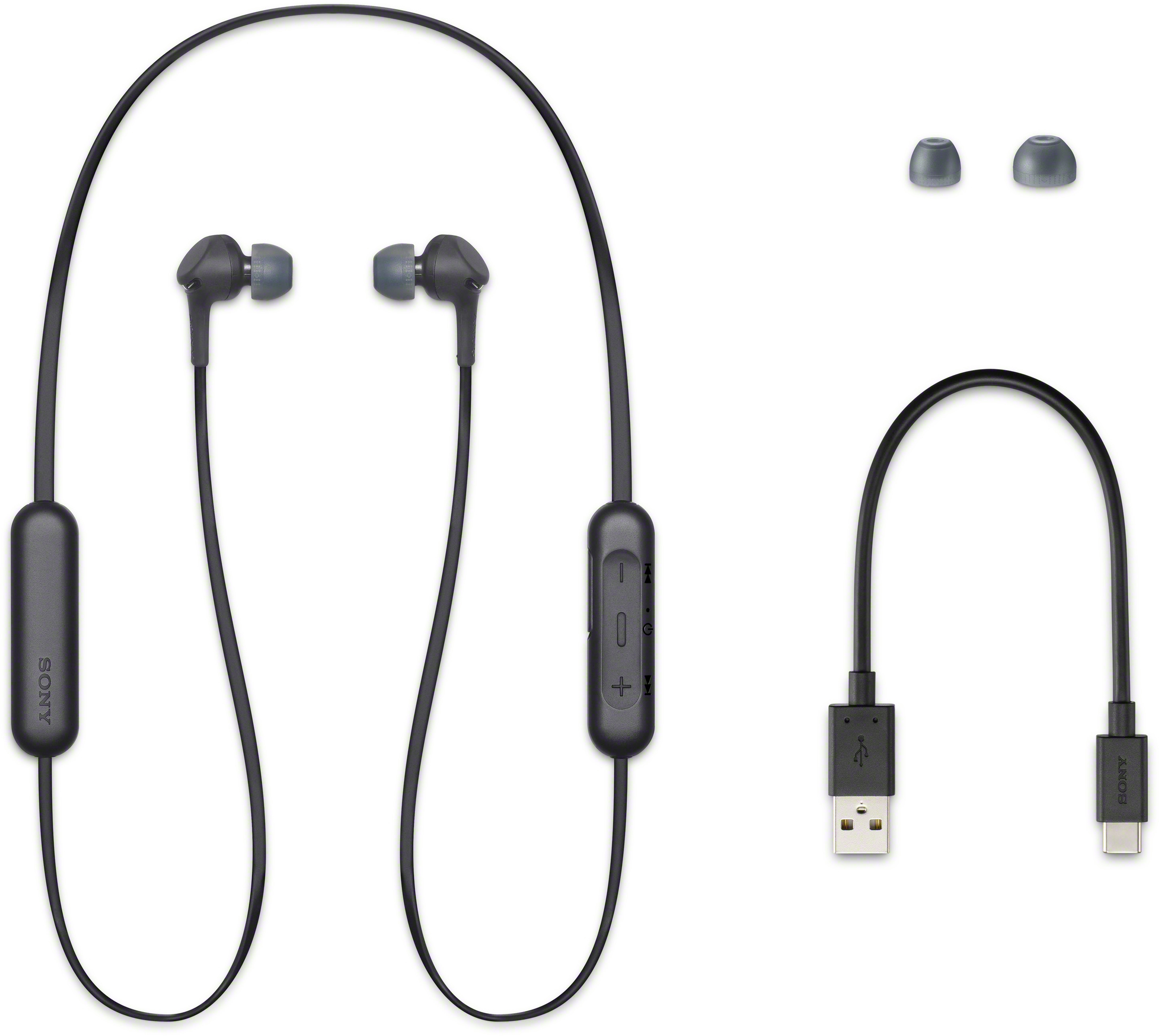 SONY WI-XB400, In-ear Kopfhörer Bluetooth Schwarz