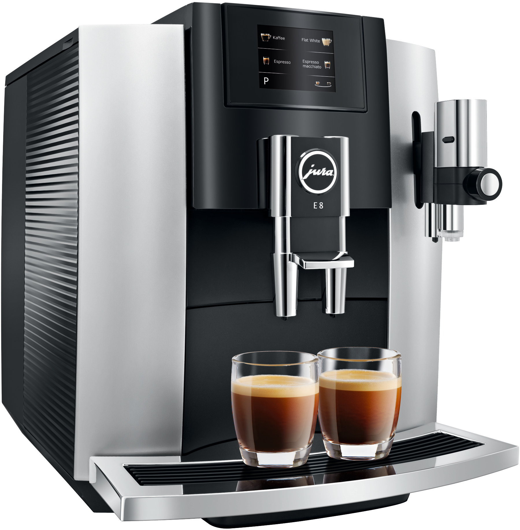 JURA E8 Kaffeevollautomat Platin
