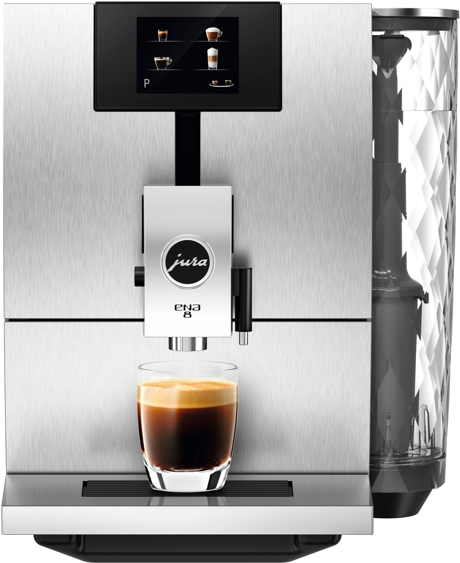 JURA ENA 8 Kaffeevollautomat Massive Aluminium