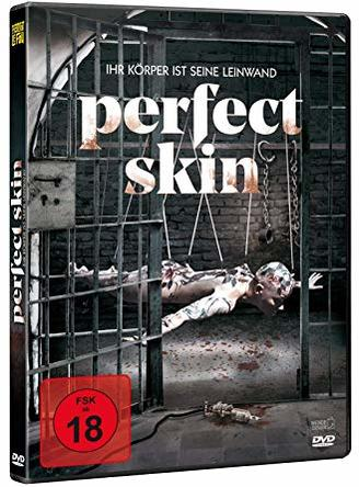 DVD-Hülle mit einem Filmplakat mit einer Person in einem Käfig.