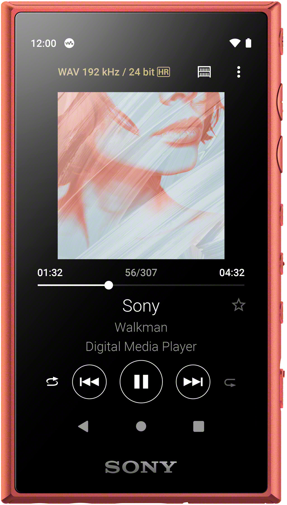 GB, 9.0 Walkman Mp3-Player NW-A105 Orange SONY Android 16