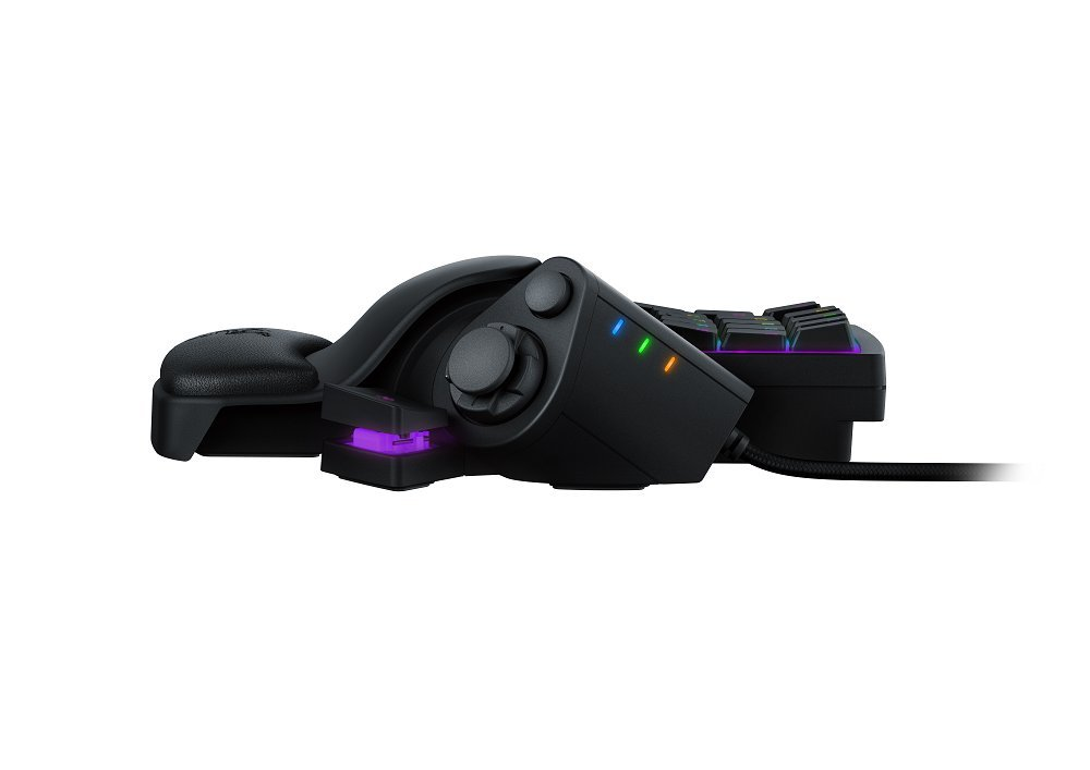 Teclado gaming - Razer Tartarus V2, Membrana, Mecánico, 32 teclas programables, Pulsador de Pulgar
