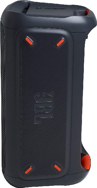 Altavoz gran potencia - JBL PartyBox 100, 160 W, Bluetooth, Bass Boost, Autonomía 12 h, USB, Aux, Negro