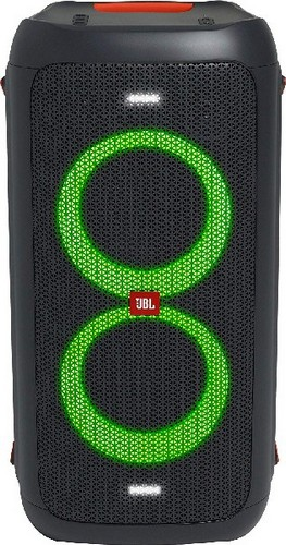 Altavoz gran potencia - JBL PartyBox 100, 160 W, Bluetooth, Bass Boost, Autonomía 12 h, USB, Aux, Negro