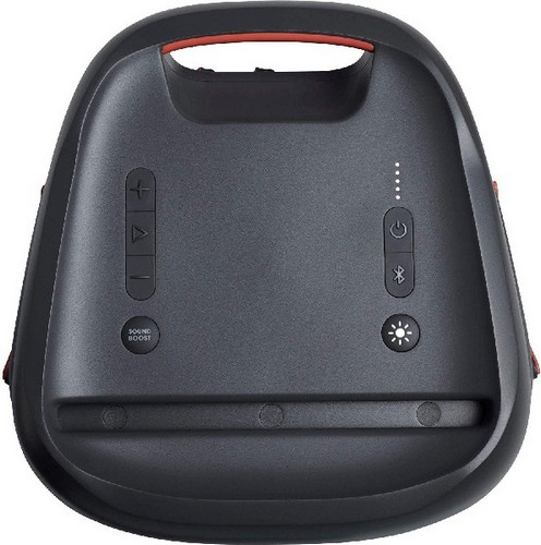 Altavoz gran potencia - JBL PartyBox 100, 160 W, Bluetooth, Bass Boost, Autonomía 12 h, USB, Aux, Negro