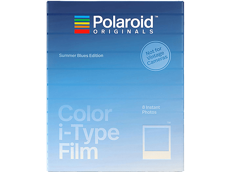 POLAROID ORIGINALS Instant fotopapier i-Type Kleur Summer Blues Edition (004927)