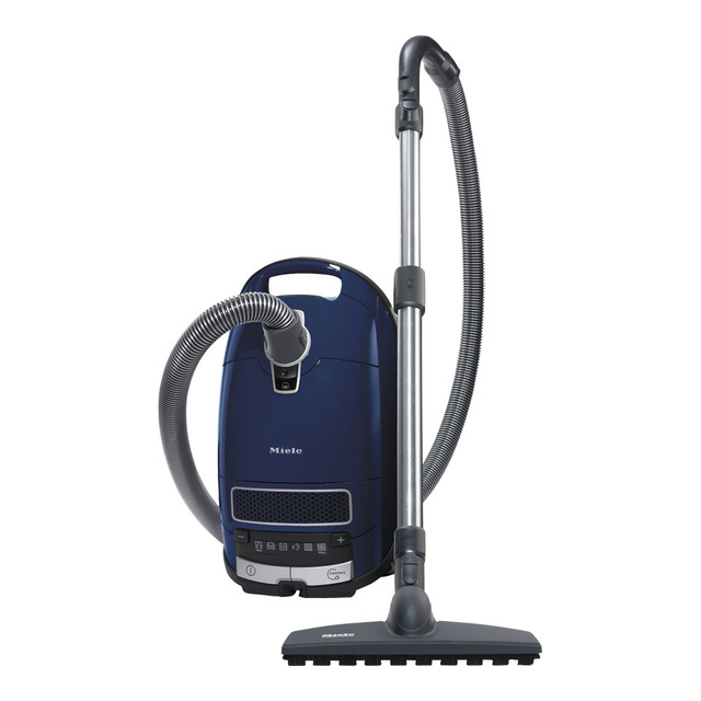 Aspirador con bolsa - Miele Complete C3 Parquet PowerLine SGSF3, 890W, 4,5L, Filtro AirClean Plus, Azul marino