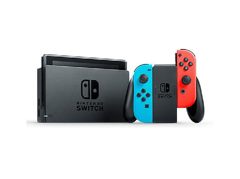 Consola Nintendo Switch Modelo 2019 6 2 Joy Con Azul Y Rojo Neon