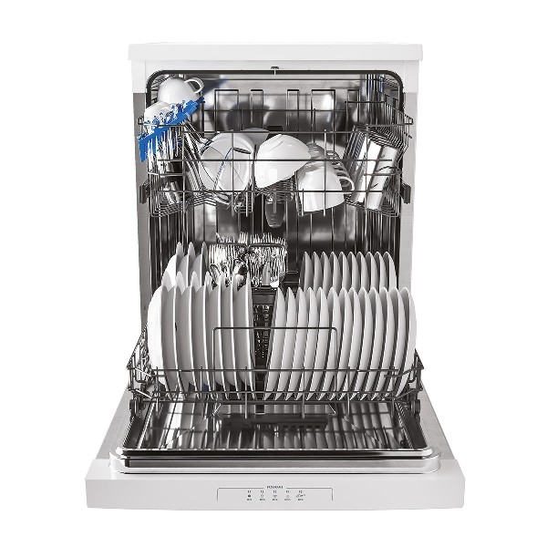 Lavavajillas - Candy Brava CDPN 1L390PW, 13 servicios, 5 programas, 60cm ancho, WIFI, Ciclo Zoom 39', Blanco