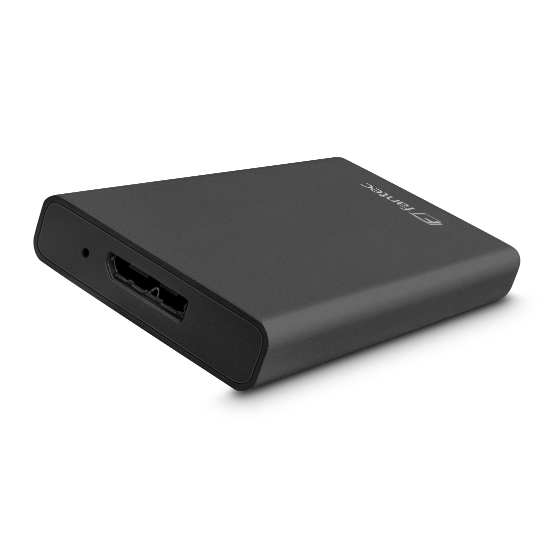 FANTEC ALU30mSATA, Schwarz