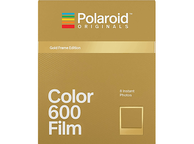 POLAROID ORIGINALS Instant fotopapier 600 Kleur Gold Frame Edition (004859)