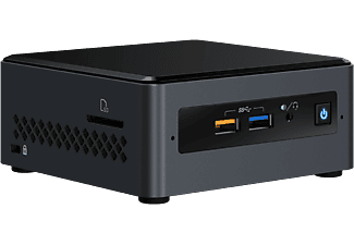 INTEL NUC 7 Essential NUC7CJYSAL - Mini PC,  , 32 GB eMMC, 4 GB RAM, Gris/Noir