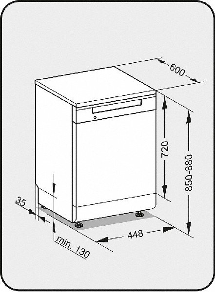 Lavavajillas Miele - G 4620 SC Active, Porta cubiertos,  9 servicios, indic. tiempo, 46 dB, A+