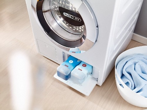 Lavadora carga frontal - Miele WTZH 730 WPM, 8 kg, 1.600 rpm, SingleWash, Autodosificación
