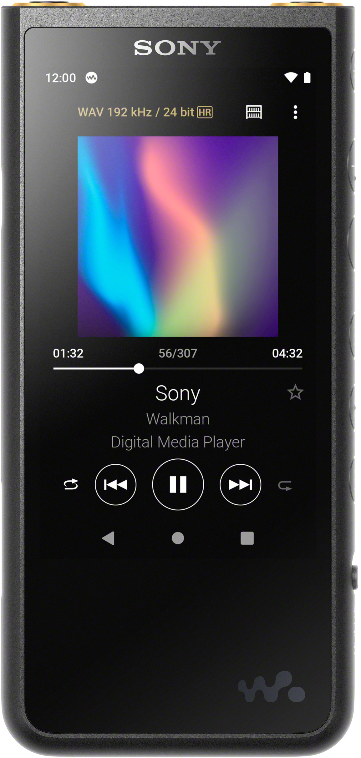 Walkman (64 NW-ZX507 Mp3-Player Schwarz) GB, SONY